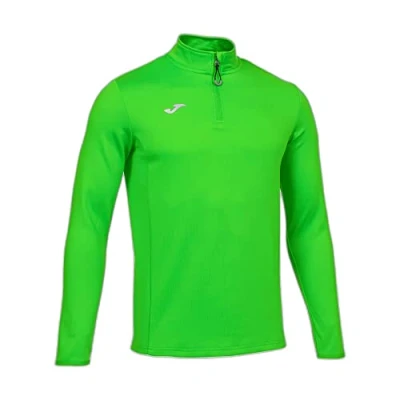 Abbildung von Joma Herren Sweatshirt Running Night, Grün Leuchtend, 4XS
