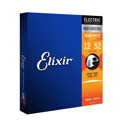 Abbildung von Elixir Nanoweb 12152 Elektrogitarre 12 52 (, 2 Packungen)