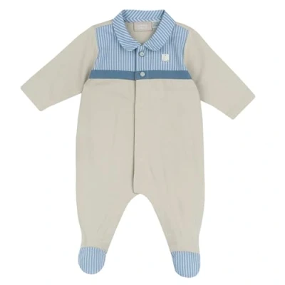 Abbildung von Chicco Front AND LEG Opening Strampler für Kinder, Größe: 76, Beige