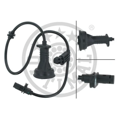 Abbildung von OPTIMAL 06 S311 ABS Sensor Hinterachse links, rechts aktiver 470 MERCEDES BENZ: B Klasse, A Klasse