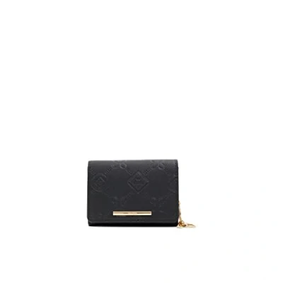 Abbildung von ALDO Iconipouch Damen Geldbörse, Schwarz, Small