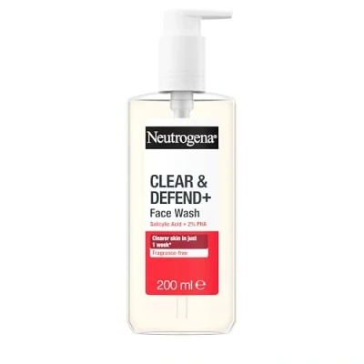 Abbildung von Neutrogena Clear &amp; Defend+ Facial Wash 200 ml