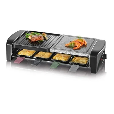Abbildung von Severin Raclette RG 9645, 8 Raclettepfännchen
