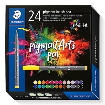 Abbildung von pigment Art brush kartonnen etui 24 st