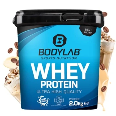 Abbildung von Bodylab24 Whey Protein Pulver, Latte Macchiato, 2kg