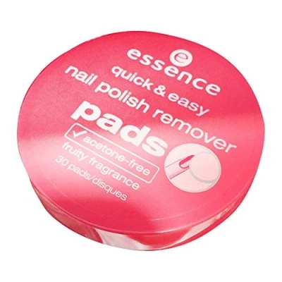 Abbildung von essence Nagellackentferner pads quick &amp; easy nail polish remover