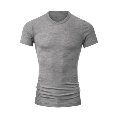 Abbildung von CALIDA Wool &amp; Silk Langarmshirt Herren, aus Schurwolle und Seide mit Spitze am Ausschnitt, Feinripp im Rundstrick ohne störenden Seitennähte, temperaturausgleichend