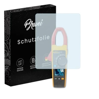 Abbildung von Bruni Schutzfolie kompatibel mit Fluke 374 FC Folie, glasklare Displayschutzfolie (2X)