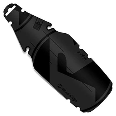 Abbildung von Riesel Design ® rit:ze L Mudguard für den Sattel/Rennrad Schutzblech hinten einfach installierbares Fahrrad Schutzblech/Hinterrad Steckschutzblech in modernen Designs Jede Radgröße
