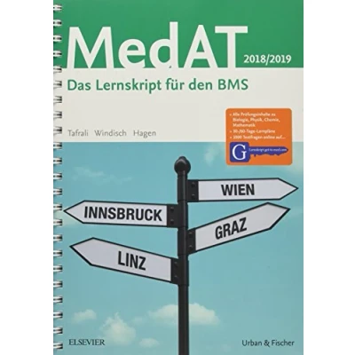 Abbildung von MedAT 2018/19: Das Lernskript für den BMS Mit Zugang zu Lernskript.get to med.com