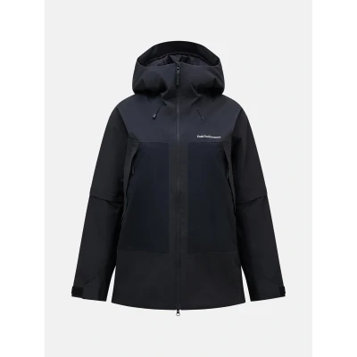 Abbildung von Peak Performance Women Edge Insulated Jacket Damen Ski jacke Offblack L