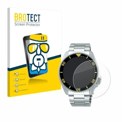 Abbildung von BROTECT Schutzglas für Seiko 5 Sports SRPD59K1 Schutzfolie Panzer Folie Glas [Extrem Kratzfest 9H, Anti Fingerprint, Ultra Transparent]