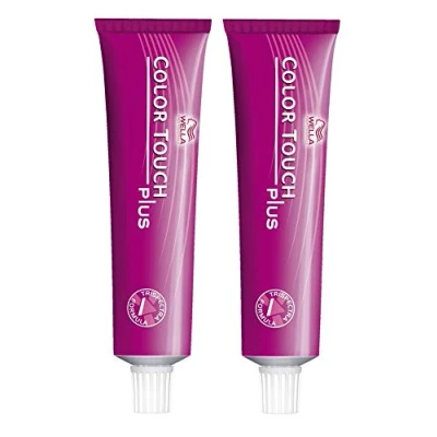 Abbildung von 2er Wella Professionals Color Touch Plus 44/07 Mittelbraun Intensiv Natur Braun 60 ml