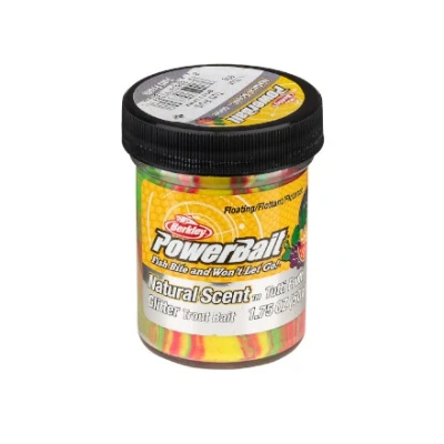 Abbildung von Berkley PowerBait® Trout Bait Glitter 50g Tutti Frutti Powerbait
