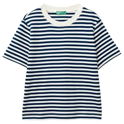 Abbildung von United Colors of Benetton Tshirt print, Damen, Größe: XL, Multicolor