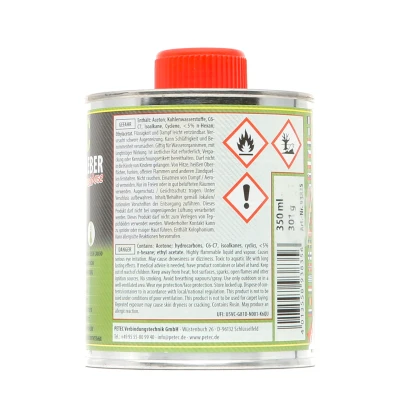 Abbildung von PETEC 93835 Gummiklebstoff 30C +120C gelb transparent 350