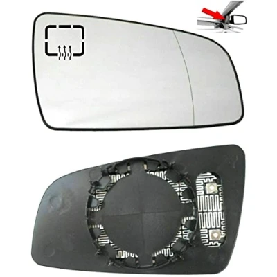 Abbildung von Spiegelglas Spiegel Glas Rechts Beheizbar Beifahrerseite Seitenspiegel Aussenspiegel Kompatibel Mit Opel Zafira B 2005 2008
