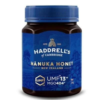 Abbildung von Haddrells Manuka Honig 400+ MGO, 1000g Premium aus Neuseeland mit zertifiziertem Methylglyoxal Gehalt, laborgeprüft Manukahonig