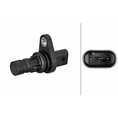 Abbildung von HELLA 6PU 358 381 411 Impulsgeber 3 polig Hallsensor OPEL: Corsa D Schrägheck, Astra J Sports Tourer, CHEVROLET: Aveo Schrägheck