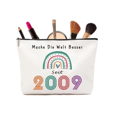 Abbildung von 16 Geburtstag Mädchen Sweet 16. Make Up Tasche, Jahre Mädchen,