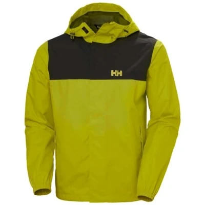 Abbildung von Helly Hansen Vancouver RAIN Jacket Hardshelljacke, Herren, Größe: Large, Bright moss