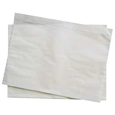 Abbildung von Netuno 250 transparente selbstklebende Lieferscheintaschen DIN C5 24 x 18,1cm Dokumententaschen für Begleitpapiere Garantiekarten Lieferscheine Dokumente Rechnungen Rechnungstaschen Pakettaschen