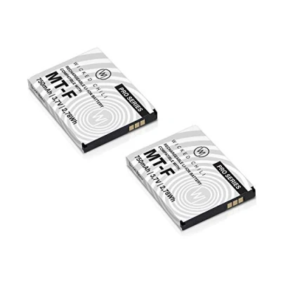Abbildung von Wicked Chili 2er Set Akku für AVM FRITZ!Fon C5, C4 (2,78Wh 750 mAh) Zusatz MT F Pro Series (03. Jul V)