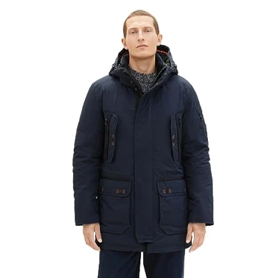 Abbildung von TOM Tailor Wintermantel, Herren, Größe: Medium, Marine
