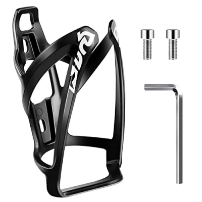Abbildung von Teamkio Flaschenhalter Fahrrad Getränkehalter Trinkflaschenhalter Leicht Wasserflaschenhalter Flasche Halter Rack für MTB Rennrad Mountain Road Bike Schwarz