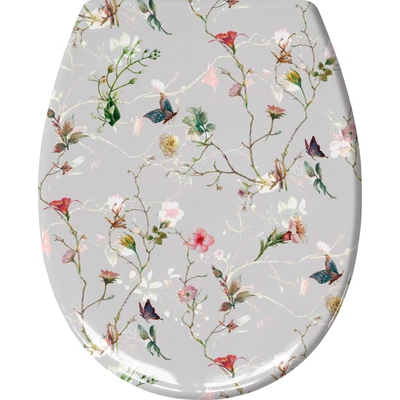 Abbildung von Kleine Wolke WC Sitz &quot;Flores&quot;, mit Absenkautomatik