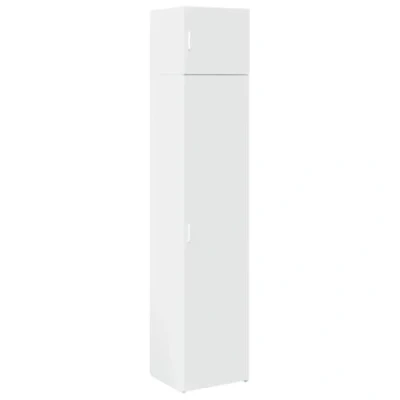 Abbildung von vidaXL Hochschrank Schmal Weiß 45x42,5x225 cm Holzwerkstoff