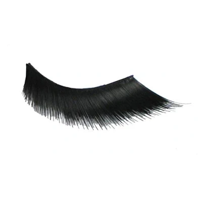 Abbildung von Eulenspiegel 001295 Künstliche Wimpern, Schwarz, dicht, schräg, mittellang, für Karneval, Mottoparty