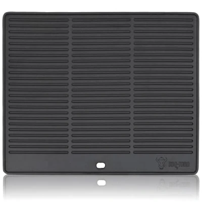 Abbildung von BBQ Toro Grillplatte Gusseisen, 48,5 x 32 cm, Plancha pre seasoned, Grillpfanne