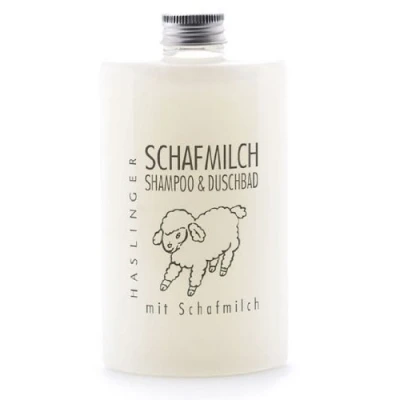 Abbildung von Lashuma Schafsmilch Shampoo Duschbad mit Schafsmilch, 200 ml