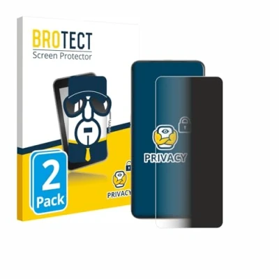 Abbildung von BROTECT (2 Stück Anti Spy Blickschutzfolie für Oppo Reno 2 Z Privacy Screen Protector [Displayschutz Folie, Sichtschutz, Blaulichtfilter]