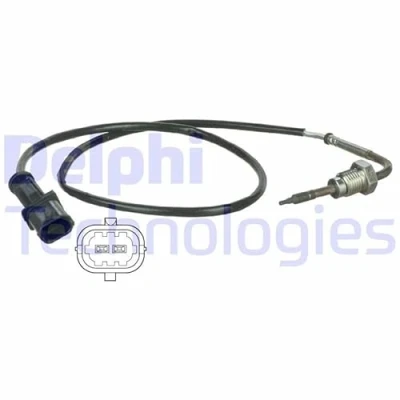 Abbildung von DELPHI TS30010 Sensor, Abgastemperatur ALFA ROMEO: 159 Limousine, Sportwagon, LANCIA: DELTA 3