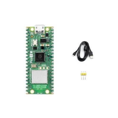 Abbildung von Waveshare Colourful Pre Soldered Raspberry Pi Pico 2 W with Header RP2350 Microcontroller Board Mini Based on Official Chip,Supports WiFi and Bluetooth