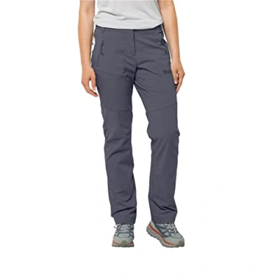 Abbildung von Jack Wolfskin Glastal Outdoorhose, Damen, Größe: 34, Dolphin