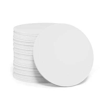 Abbildung von 10 Stück NFC Tag Karten, Programmierbare 215 Tags Wasserdichte PVC NTAG215 Karte Runde 25mm Cards Chip, 504 Bytes Speicher für Android iPhone und Oth Geräte