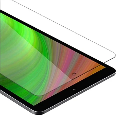 Abbildung von Cadorabo Tablet Panzer Schutz Glas für Huawei MediaPad M5 8 (8.4 Zoll) Schutzfolie in Ultra Klar Hüllen freundlich Gehärtetes (Tempered) Dipslayschutz Folie 9H Härte Anti Kratzer