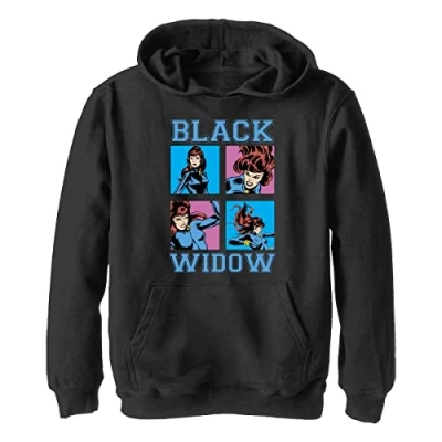 Abbildung von Marvel Jungen Klassisch Pop Widow Hoodie, Schwarz, M