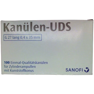 Abbildung von UDS Kanülen G27 lang 0,4 x 35 mm 100