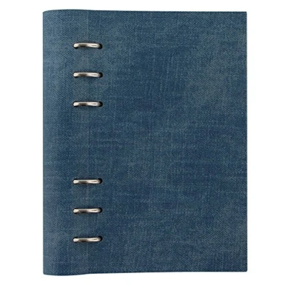 Abbildung von Filofax Persönliches Notizbuch mit Clipbook Muster, Denim