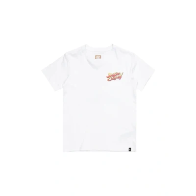 Abbildung von DC Shoes Tshirt print für Kinder, Größe: 140, Wbb white