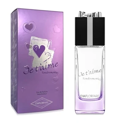 Abbildung von JE T&#039;AIME (ICH LIEBE DICH) Tendrement (Zärtlichkeit) Eau de Parfum für Frauen 100 ml EVAFLORPARIS