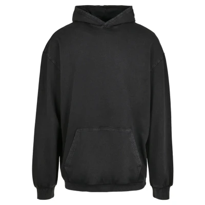 Abbildung von Urban Classics Acid Washed Big Hoody Black S
