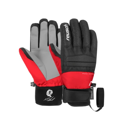Abbildung von Reusch Warrior R TEX® XT Junior warme, wasserdichte, Winddichte und atmungsaktive Winterhandschuhe Fingerhandschuhe Skihandschuhe Schneehandschuhe für Kinder Kids Jugendliche Mädchen Jungen