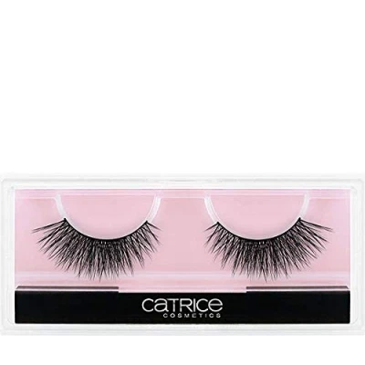 Abbildung von Catrice Lash Couture 3D False lashes, fake künstliche Wimpern, Nr. C03 Sensual Velvet, schwarz, sofortiges Ergebnis, langanhaltend, verlängernd, natürlich, intensiv (1 Paar)