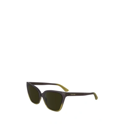 Abbildung von Calvin Klein Sonnenbrille, Damen, Größe: 57, Violet beige