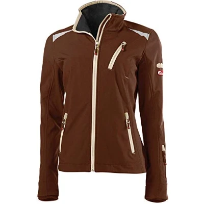 Abbildung von fortis Softshelljacke Damen twenty four, braun/beige, Größe M